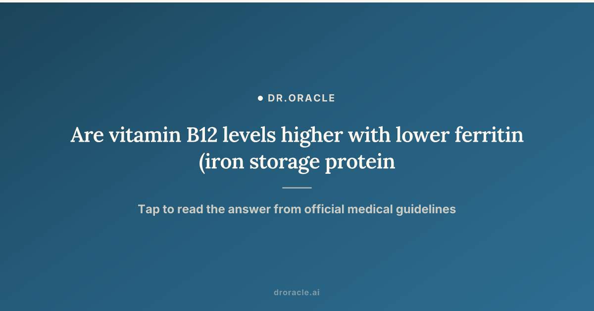 do vitamin b12 injections increase ferritin levels How to and How to Increase Ferritin Levels