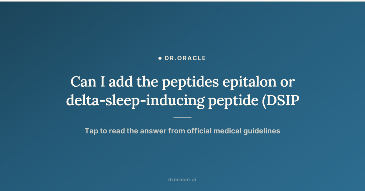 dsip epitalon 10mg Research-Grade Compound epithalon pills Best DSIP Sleep