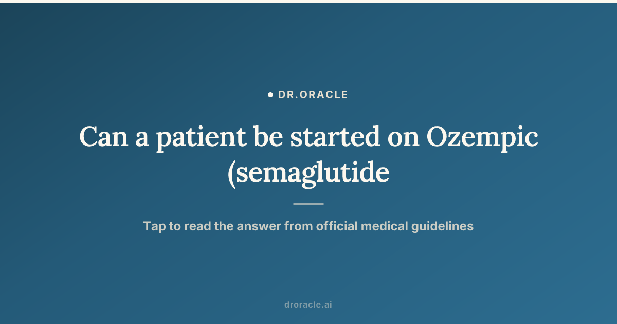 can i start semaglutide at 0.5 mg Ozempic Pen Dosing Information for Pharmacists | Ozempic