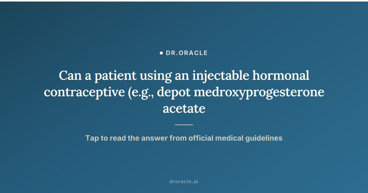 tirzepatide and depo provera Generic Versions of Depo-Provera - Same Side Effects? Can a patient using an