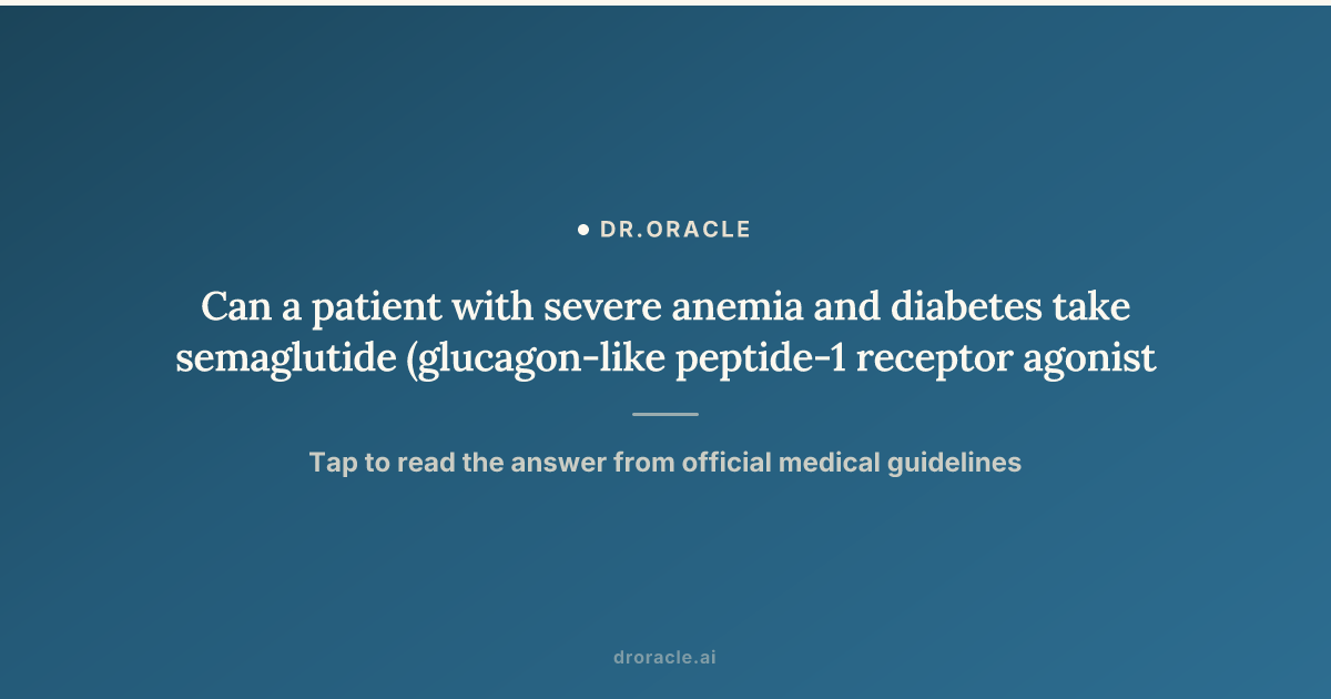 anemia and semaglutide Semaglutide: Understanding Their Connection and Impact on Health The effect of semaglutide on