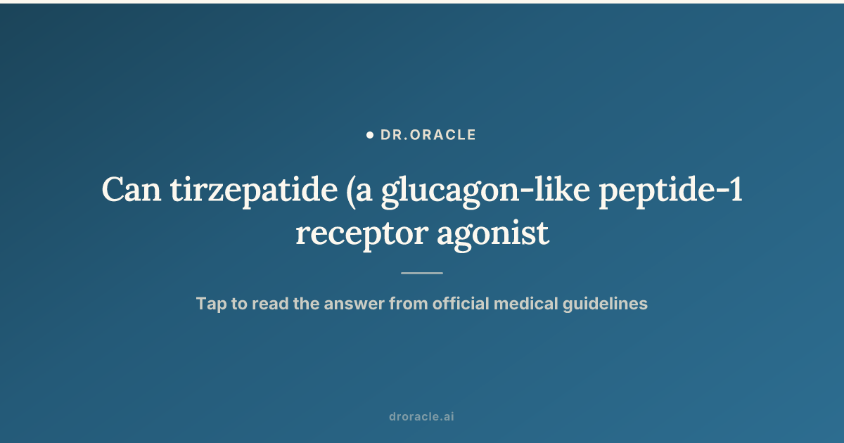 can you take tirzepatide with gallstones Does Cause Pancreatitis? Evidence and Safety Data Can tirzepatide (a glucagon-like peptide-1
