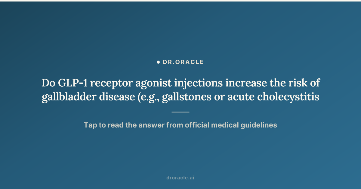 can glp 1 cause gallstones You Use Weight Loss Injections With Gallstones? GLP-1 and Increased Incidence of