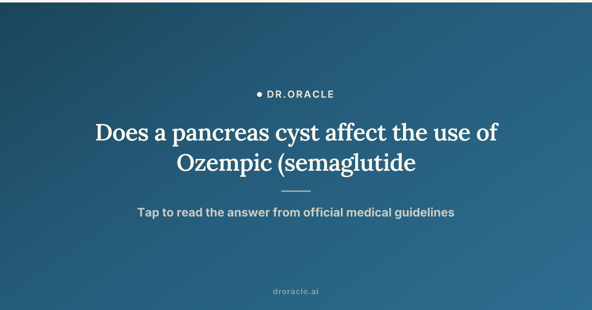 how does semaglutide affect the pancreas Cause Pancreatitis? Evidence and Safety Guide Does a pancreas cyst affect