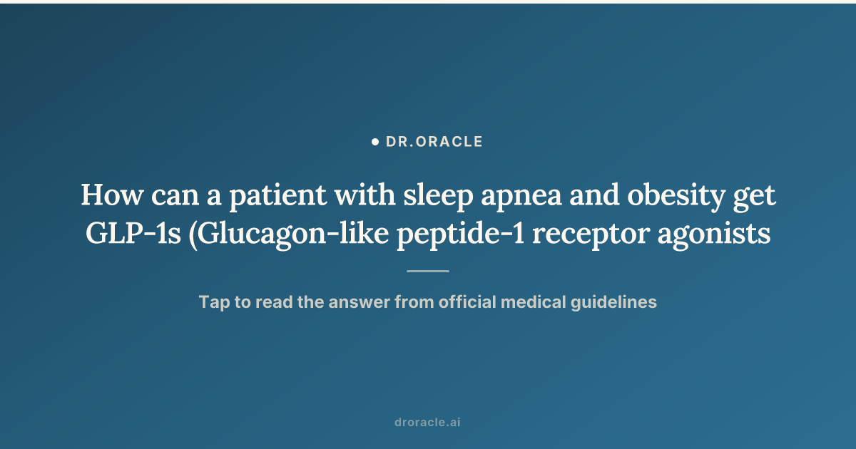 glp-1 sleep apnea insurance coverage Medicare Bridge Program Explained: Medications for Weight Loss Medicare is about to cover