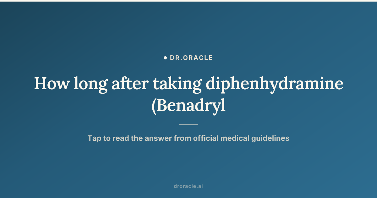 can you take benadryl while on tirzepatide Zepbound Injection 15 mg/0.5 mL Mountainside Medical Benadryl Overdose: Symptoms, Risks, And