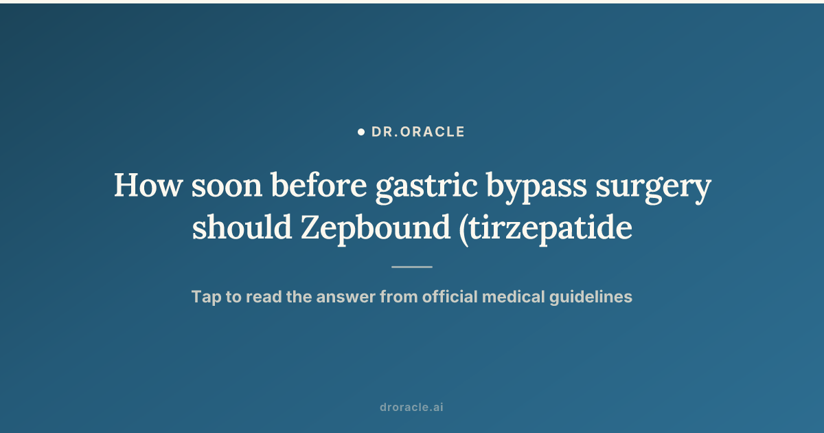 tirzepatide after gastric bypass Restarting Surgery: Safety Guidelines and Timing Tirzepatide After Gastric Sleeve: Safety
