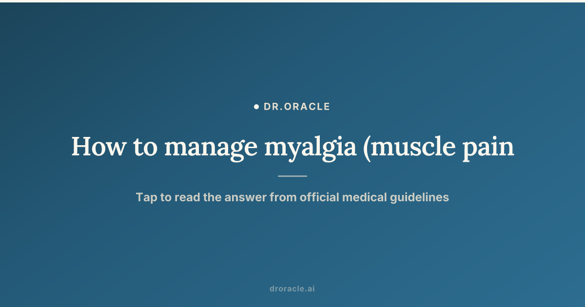 does tirzepatide cause sore muscles Body Aches? Side Effect Guide How to manage myalgia (muscle