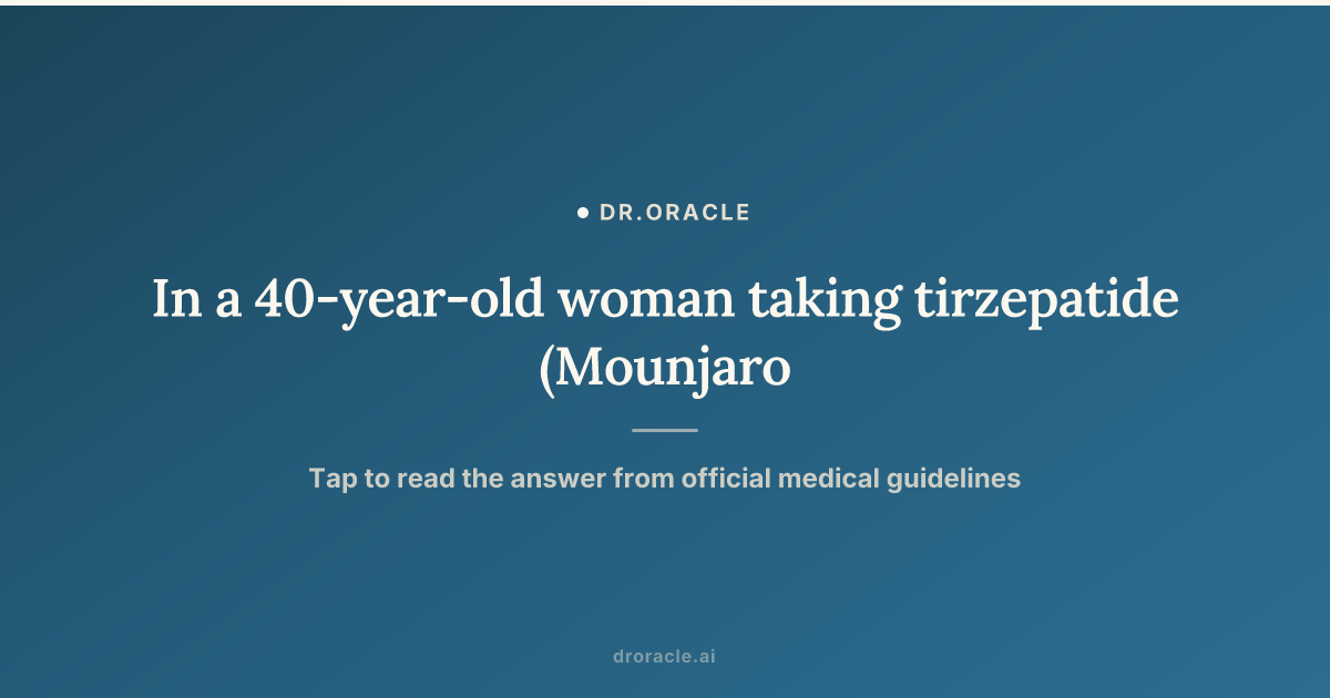 flu like symptoms with tirzepatide Tirzepatide body aches: why they happen and how to find relief In a 40-year-old woman taking