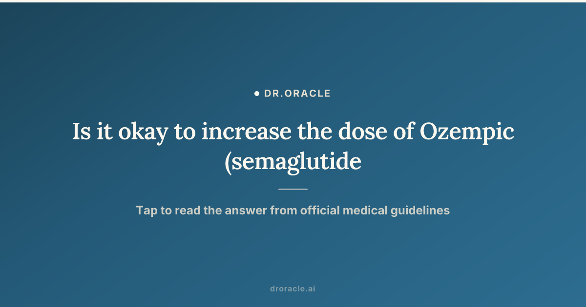 when should you increase semaglutide How long do stay on for weight loss Is it okay to increase