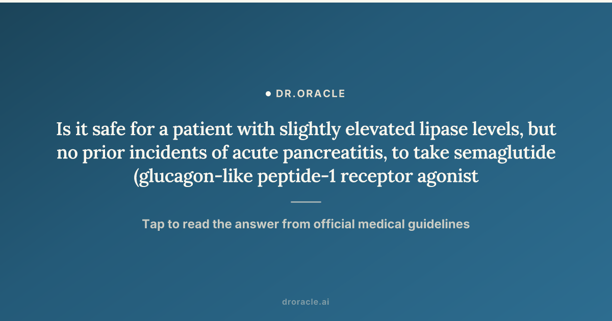 elevated lipase semaglutide Spotlight on the Mechanism of Action of Reconciling GLP-1s and Pancreatitis