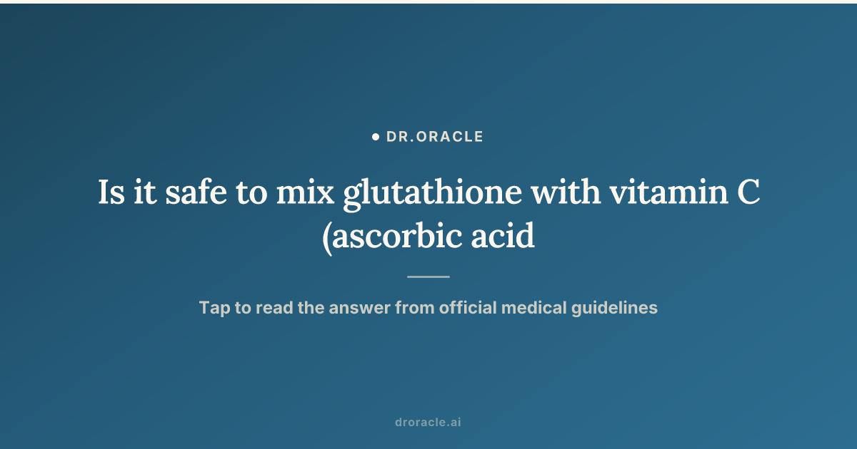 mixing glutathione with vitamin c and IV Benefits for Infusion Therapy SETU Glutathione Effervescent Tablets with