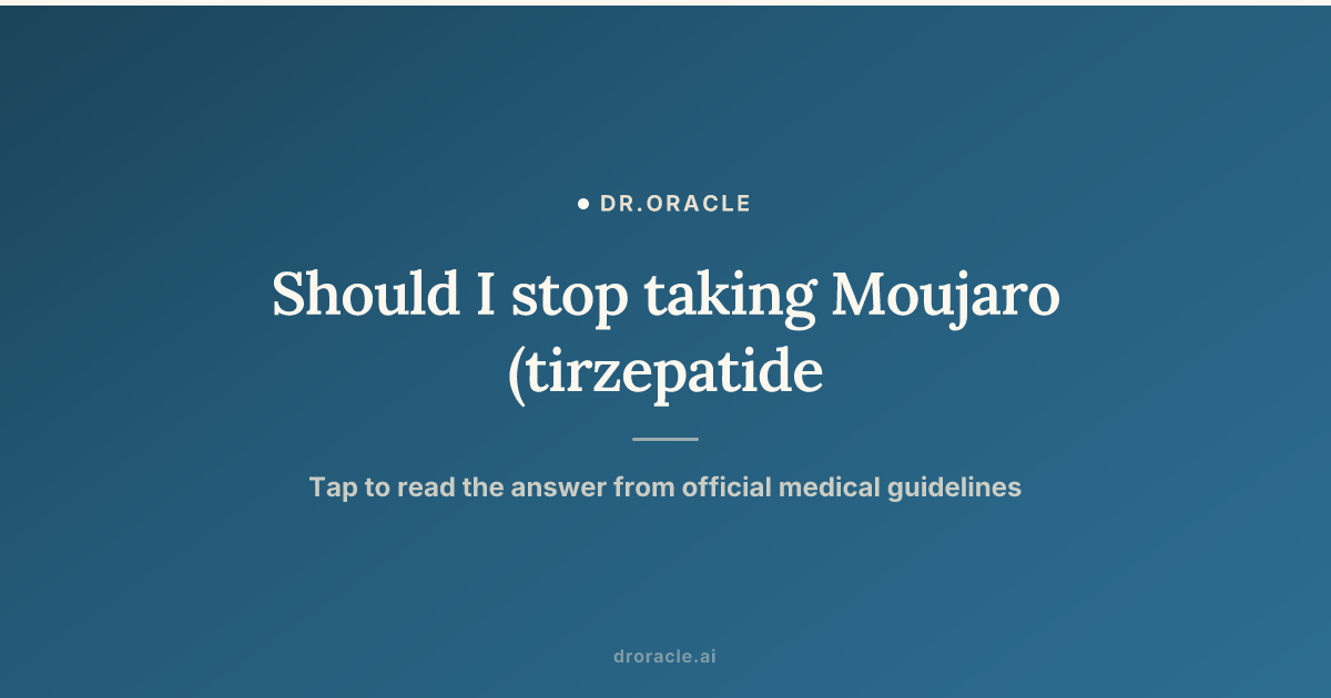 tirzepatide diarrhea after eating Mounjaro side effects: what to know before treatment Should I stop taking Moujaro