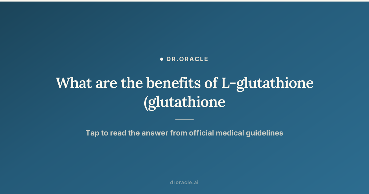 glutathione benefits for cancer patients Glutathione: Lights and Shadows in What are the benefits of