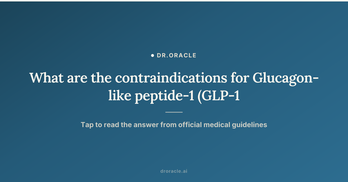 contraindications to glp 1 agonists Glucagon-Like Peptide-1 Receptor And Human Fertility GlobalRPH GLP-1 Medications for Weight Loss: