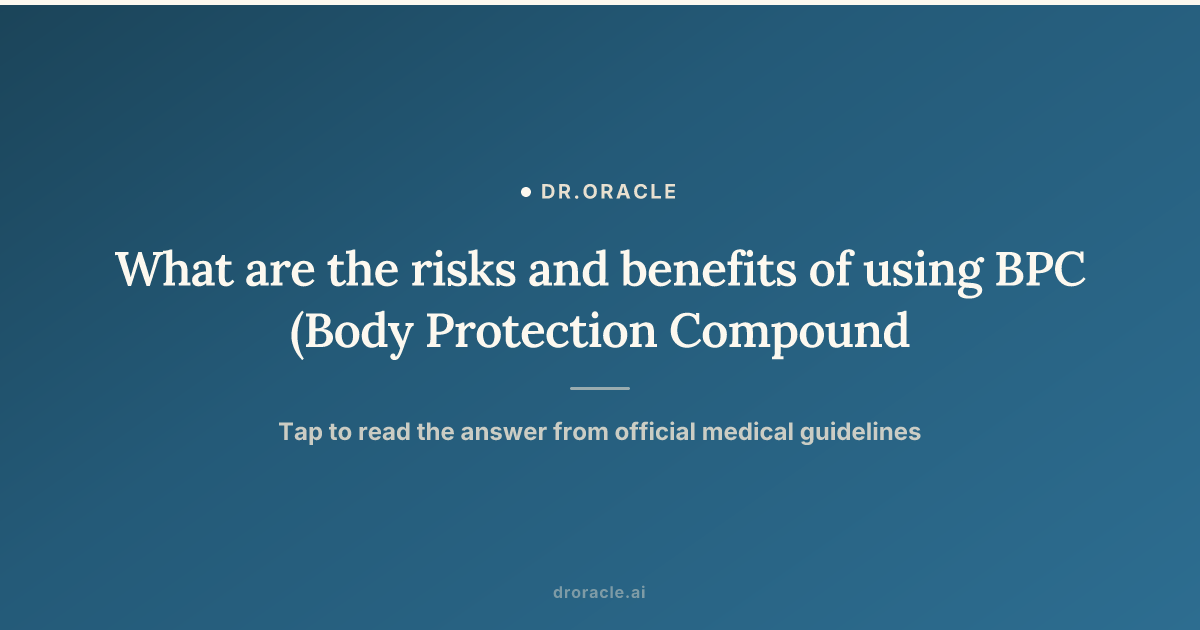 bpc 157 safety adverse events humans BPC-157: Experimental Peptide Creates Risk for Athletes BPC-157 for Recovery Support