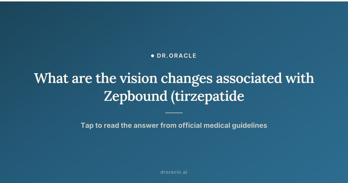 tirzepatide eye side effects RACGP Can Tirzepatide Cause Blindness? What