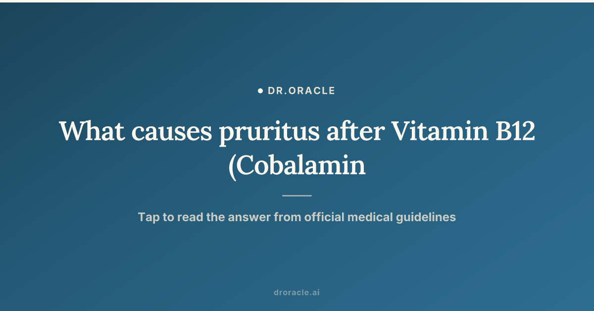 itching after b12 injection Vitamin Sites: All You Need to Know Why do I feel worse