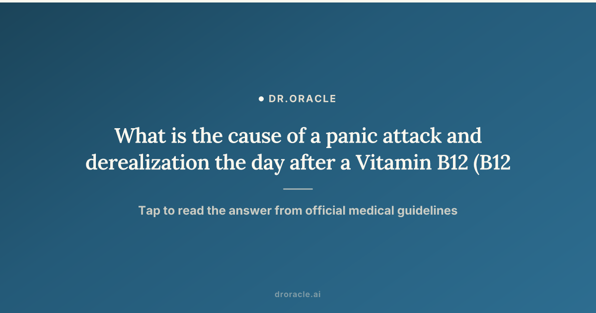 b12 injection palpitations Supplements That Can Cause Heart Palpitations: Calcium, Vitamin D, Magnesium, and More What is the cause of