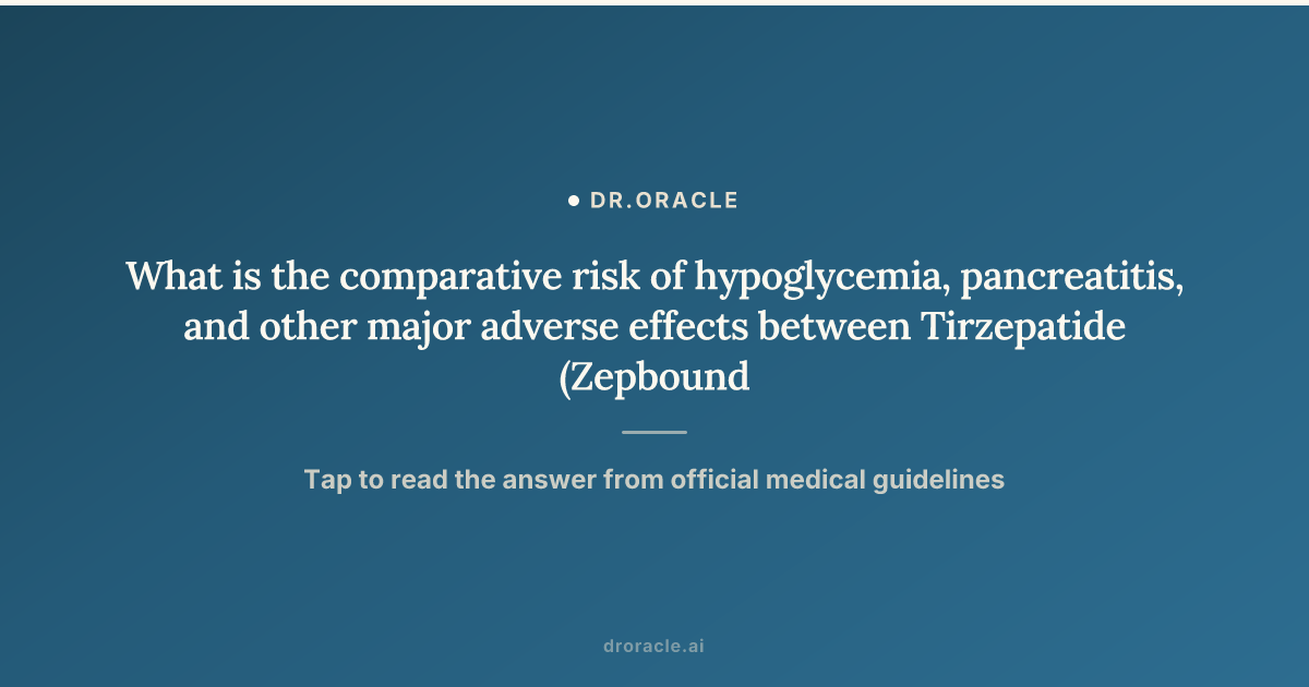 tirzepatide pancreatitis warning Frontiers What is the comparative risk