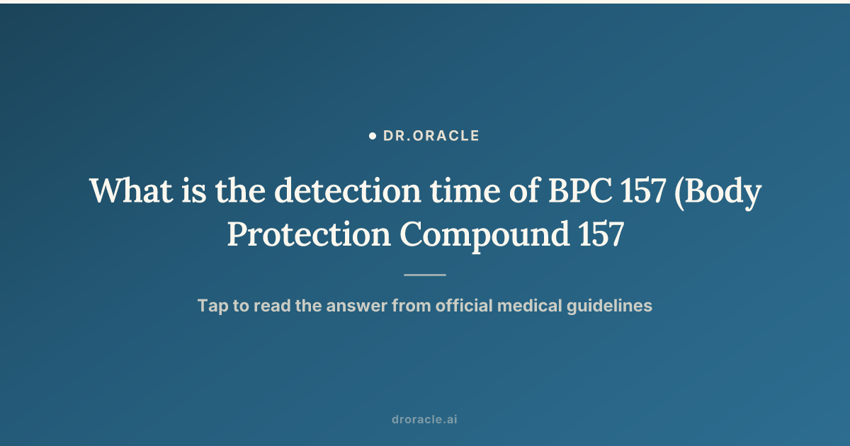 will bpc 157 fail a drug test BPC-157 Peptides in Orthopedics: What to Know BPC-157: A Prohibited Peptide and