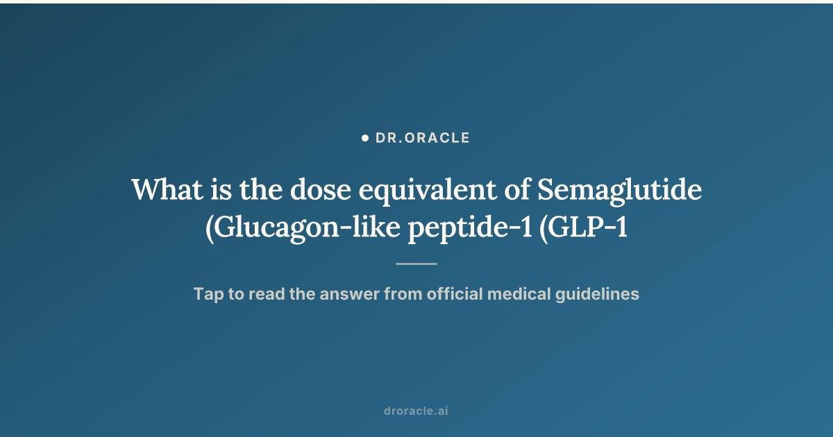 tirzepatide dose equivalent to semaglutide Switching from Tirzepatide: What You Need to Know Semaglutide & Tirzepatide Dosing Guide: