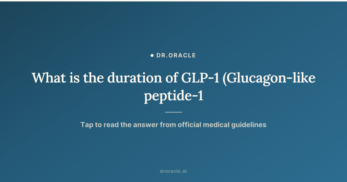 glp 1 naturally occurring GLP-1 Formula