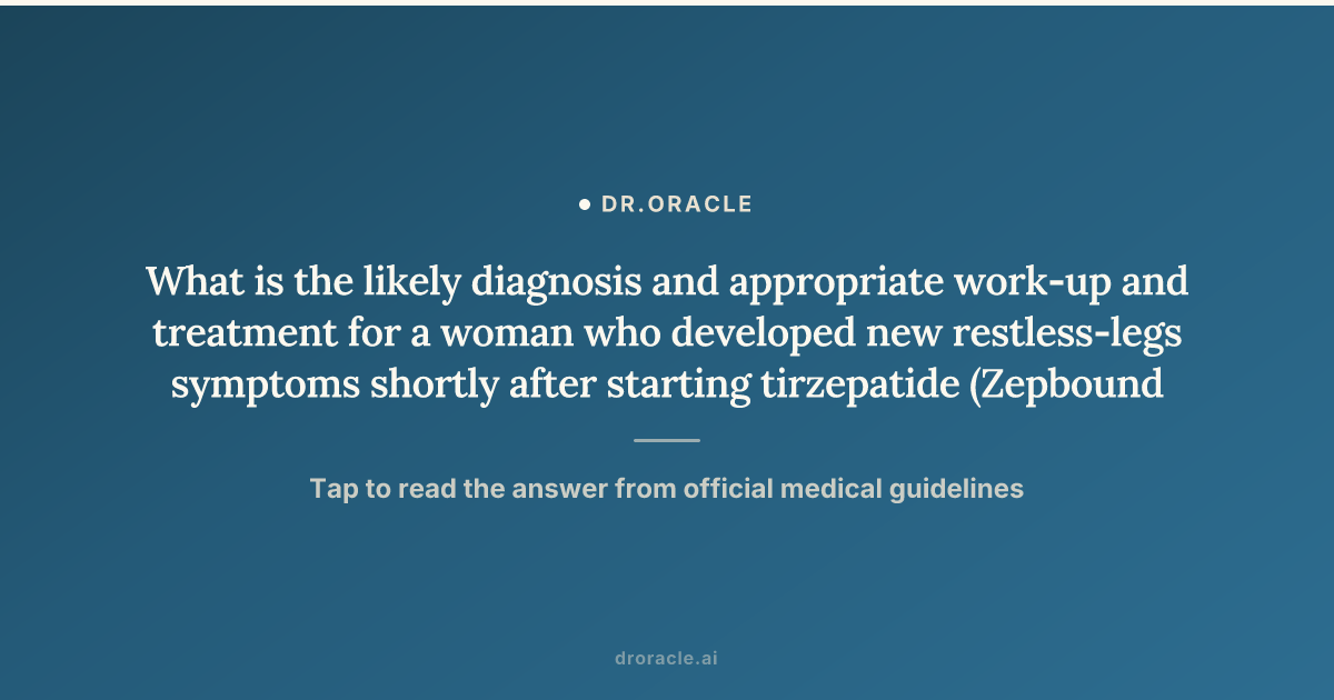 tirzepatide and restless legs 5 Syndrome Triggers Does Mounjaro Cause Restless Legs?