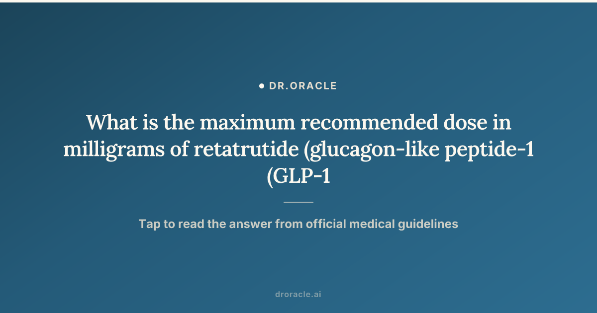 retatrutide recommended dosage Dosing: Early Clinical Trial Insights on How It Might Work Retatrutide Dosage: Week-by-Week Chart 2026