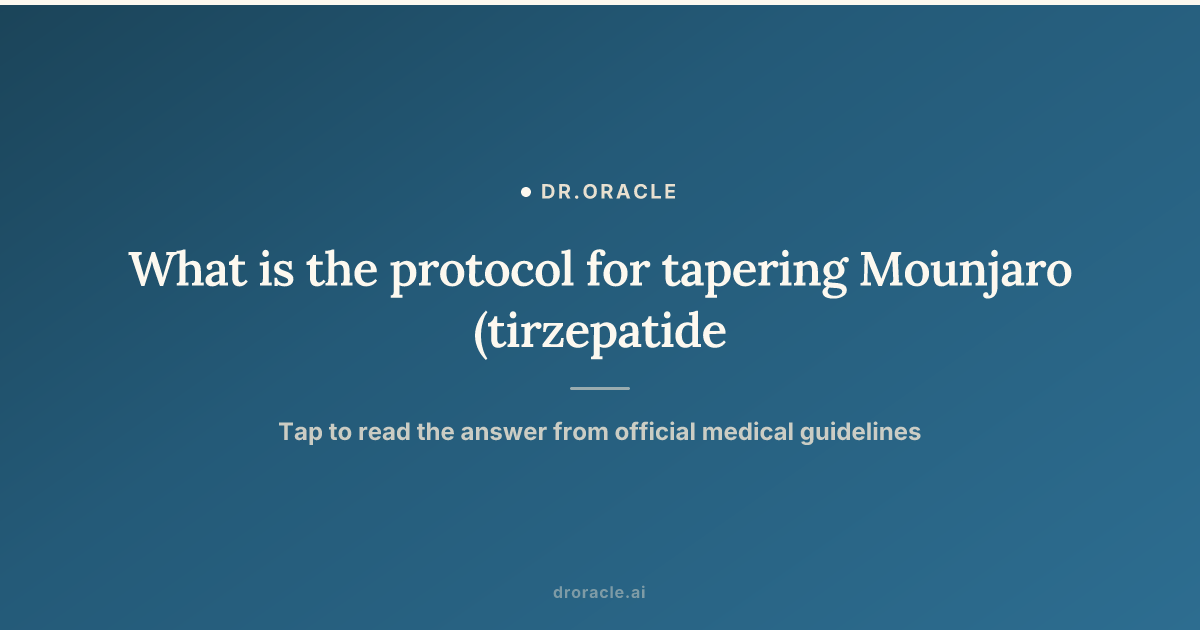 how to taper off of tirzepatide Stop Taking Tirzepatide: Safe Discontinuation Guide How to Wean Off Tirzepatide