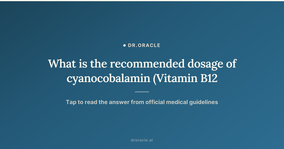 dosage for b12 injections What Is the Effective Dose of Vitamin Injection Weight Loss? cyanocobalamin b12 injection dosage (B12)