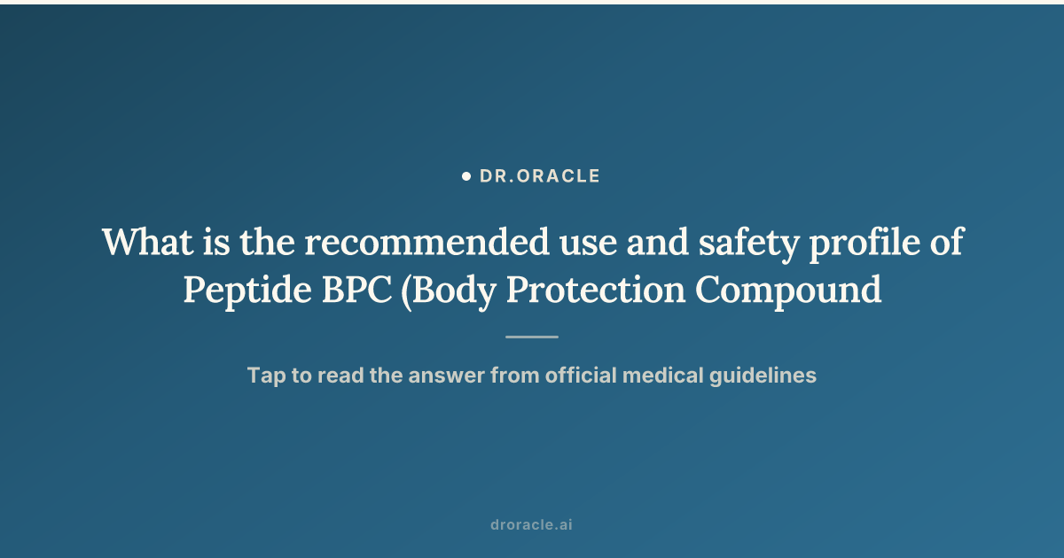 fda status of bpc-157 panel backs compounded BPC-157, KPV peptides in win for RFK Jr FDA panel votes to place