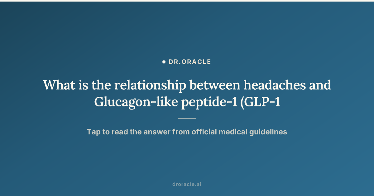 headaches on glp 1 Do GLP-1 Injections Cause Headaches? What You Need to Know What is the relationship between