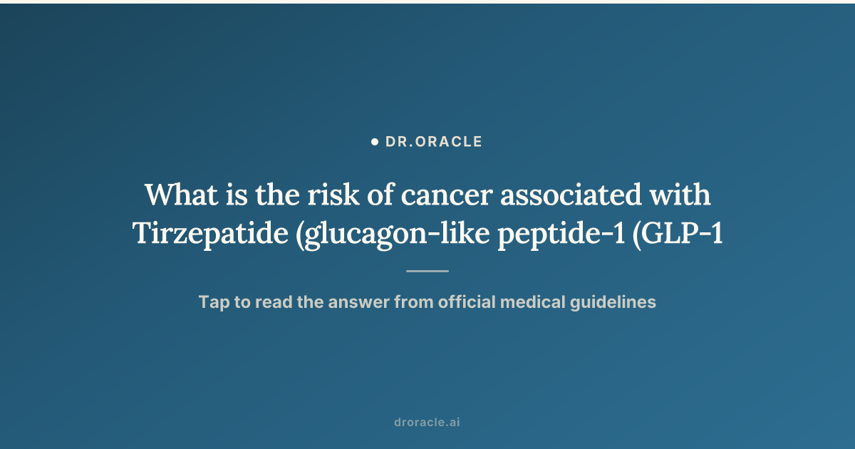 does tirzepatide cause pancreatic cancer Frontiers Tirzepatide and Cancer: What New