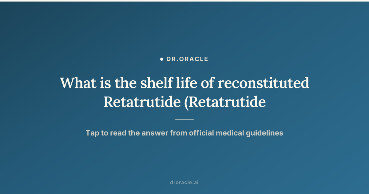 shelf life of retatrutide How long does last: complete life, storage, and duration guide What is the shelf life