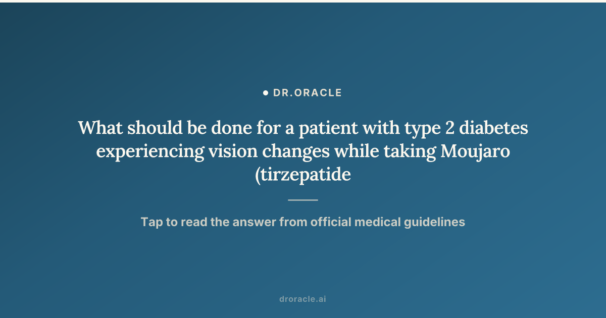 tirzepatide vision changes Diabetes: May Lower Risk of Diabetic Retinopathy Ozempic, Wegovy & Mounjaro Vision