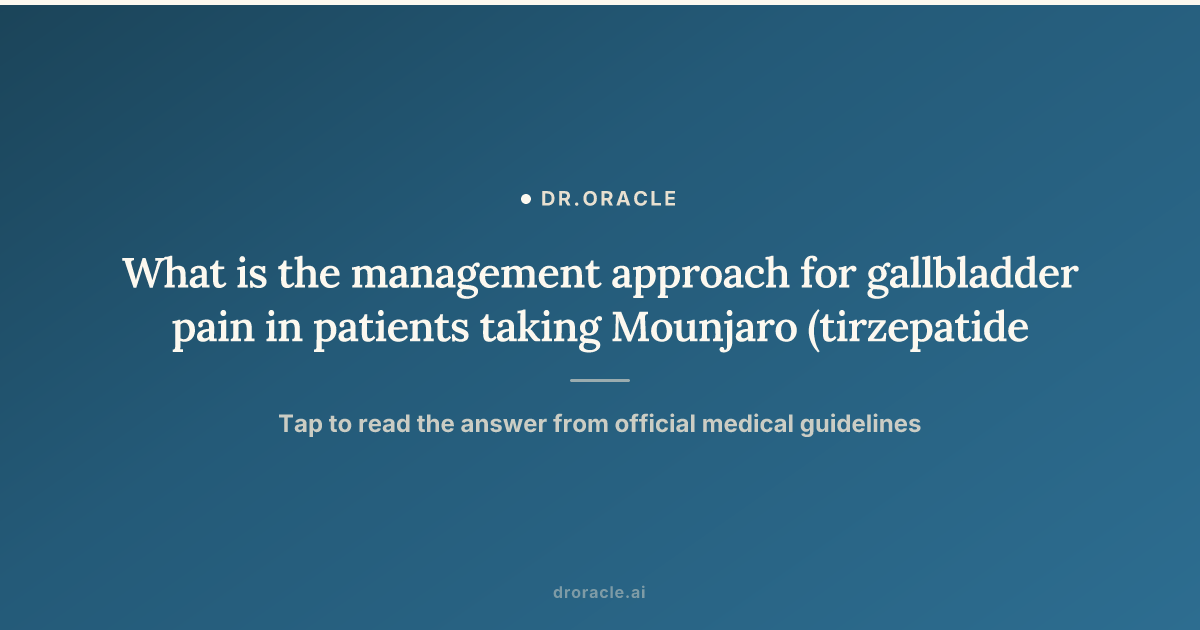 can i take tirzepatide with no gallbladder After Removal: Safety Guide Will I Have Side Effects