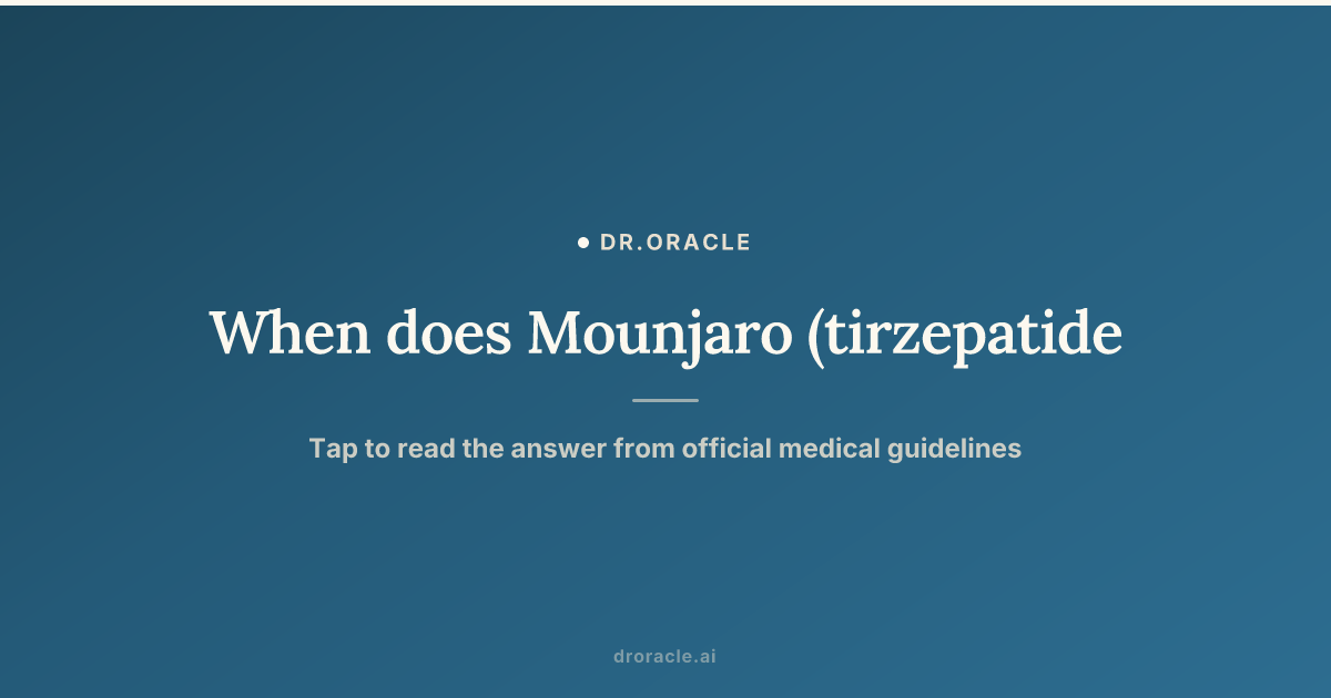 tirzepatide reach When does Mounjaro (tirzepatide) reach steady state?