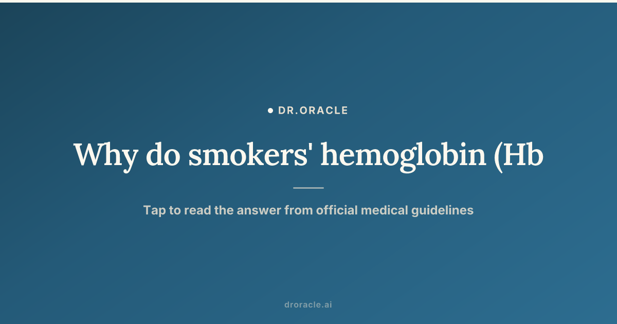 does chewing tobacco increase hemoglobin Risks of Tobacco Use Prevention & Cessation