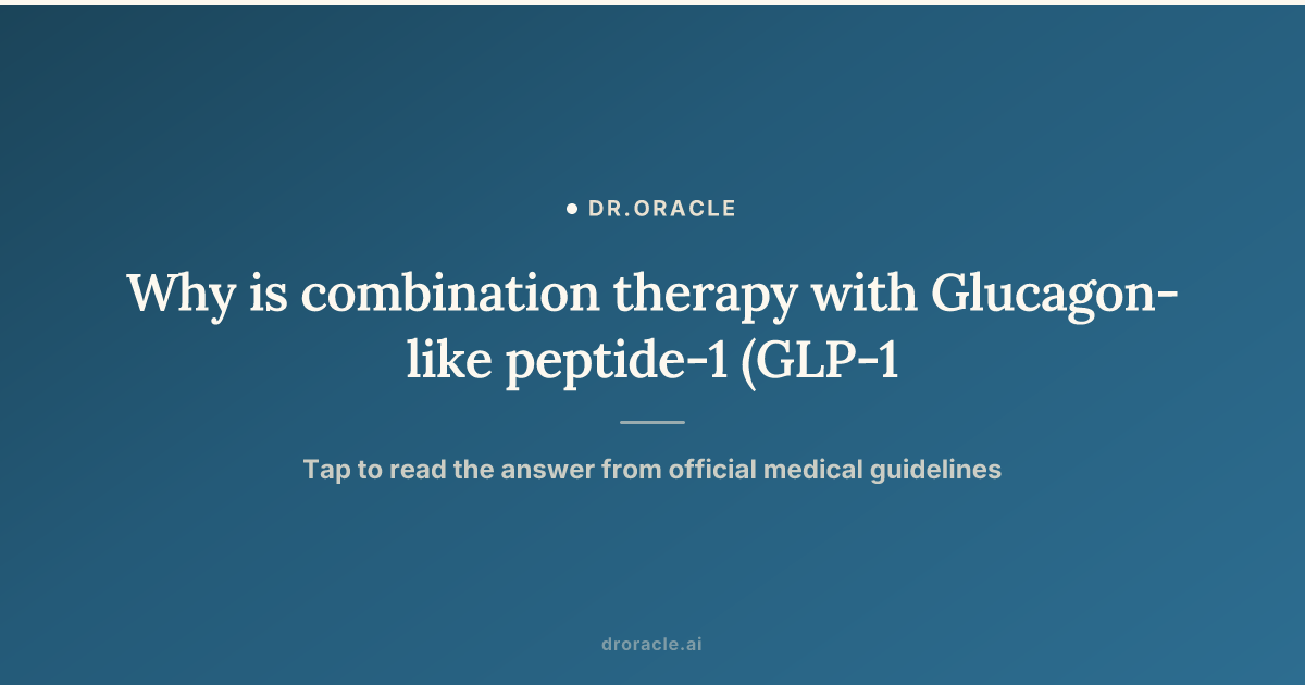 does vitamin c lighten lips GLP-1 Receptor Agonists Why is combination therapy with